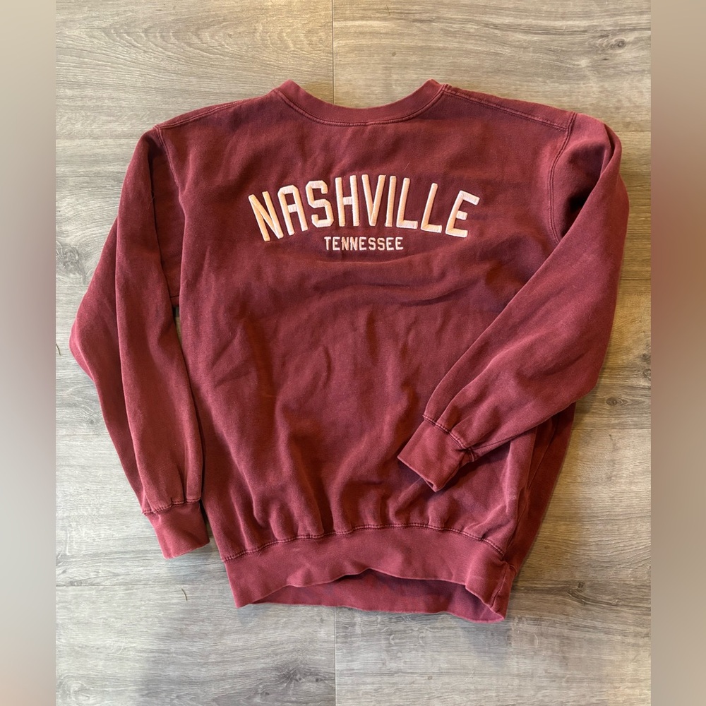 Nashville Tennessee Crewneck Size Small *oversized
